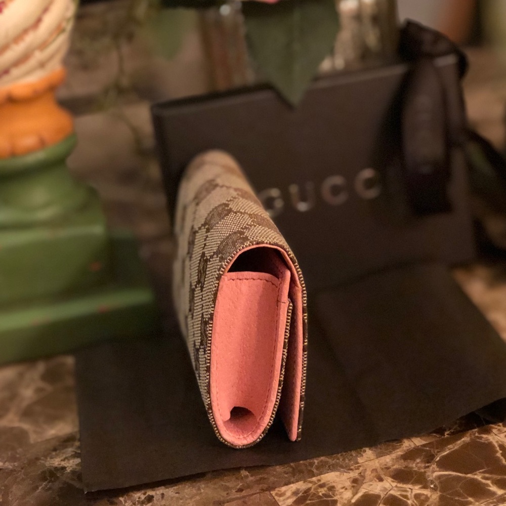 AUTH Gucci Wallet / Cardholder EXC COND WITH BOX🌸 - Picture 2 of 8